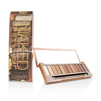 URBAN DECAY Naked Heat Palette: 12x Eyeshadow, 1x Doubled Ended Blending / Detailed Crease Brush